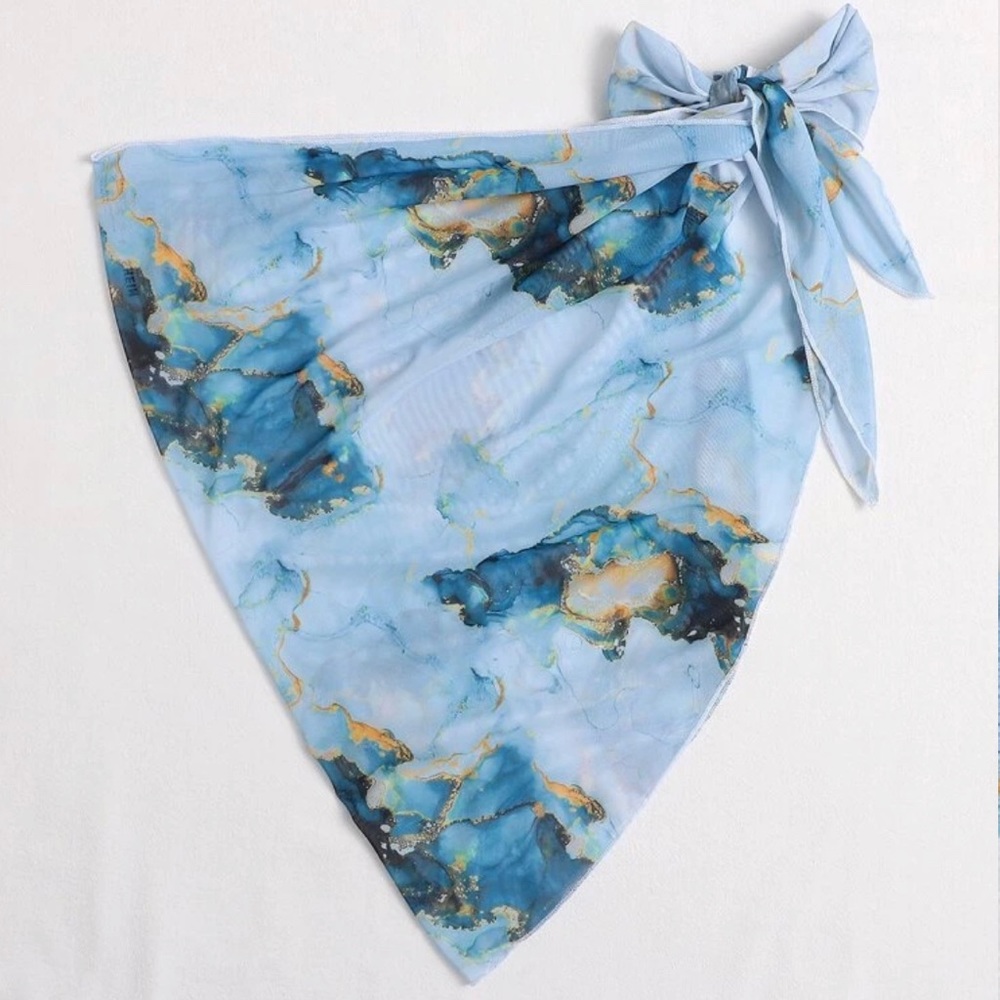 Marble Print Cover Up